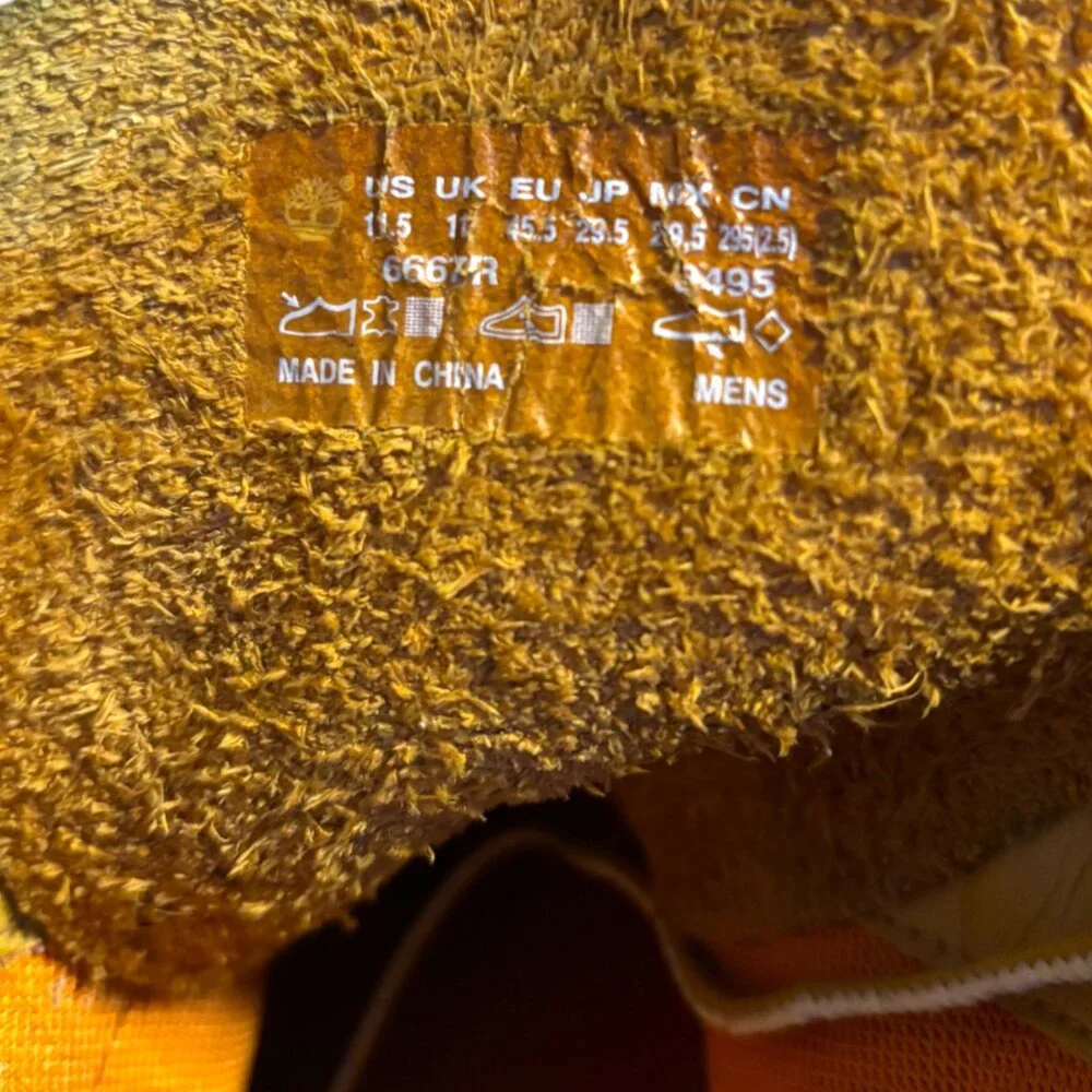Timberland Shoes Earthkeeper Newmarket 6 Inch Wheat Men‎ Boots 6667R Size 11.5